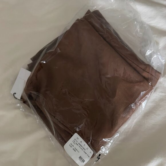 Hatch The Vegan Stretch Suede Crop Flare (M) - Picture 6 of 6